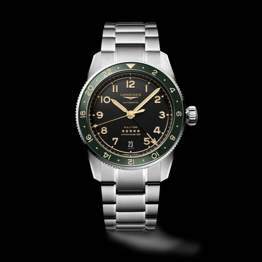 Longines Spirit Zulu Time Watch - L3.802.4.63.6