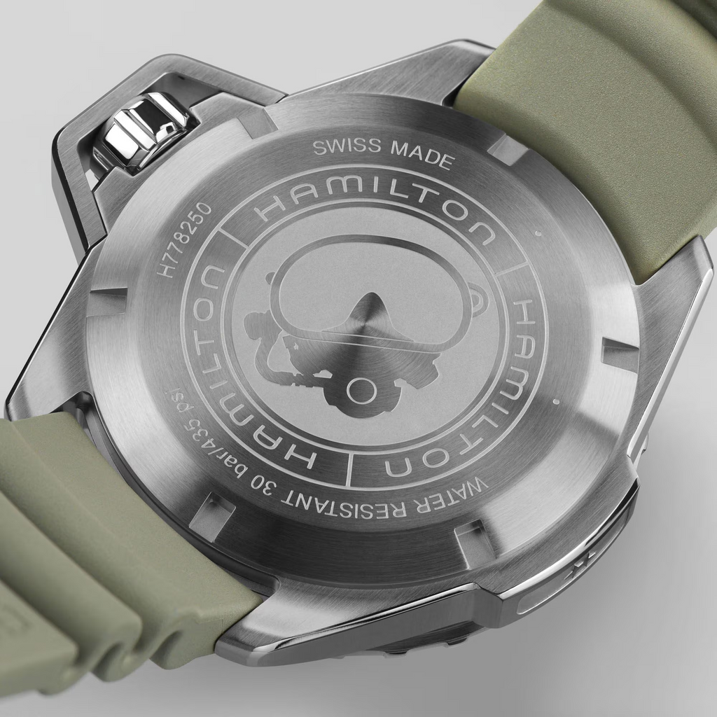 Relógio Hamilton Khaki Navy Frogman Auto 46mm - H77825331