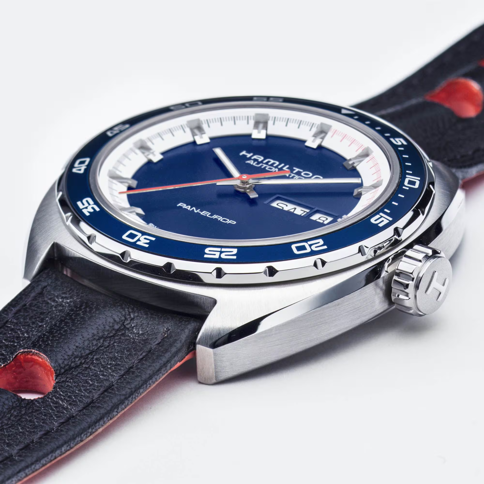 Relógio Hamilton American Classic Pan Europ Day Date Auto 42mm - H35405741