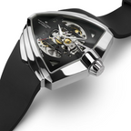 Relógio Hamilton Ventura XXL Skeleton Automatico 46mm x 46mm - H24625330