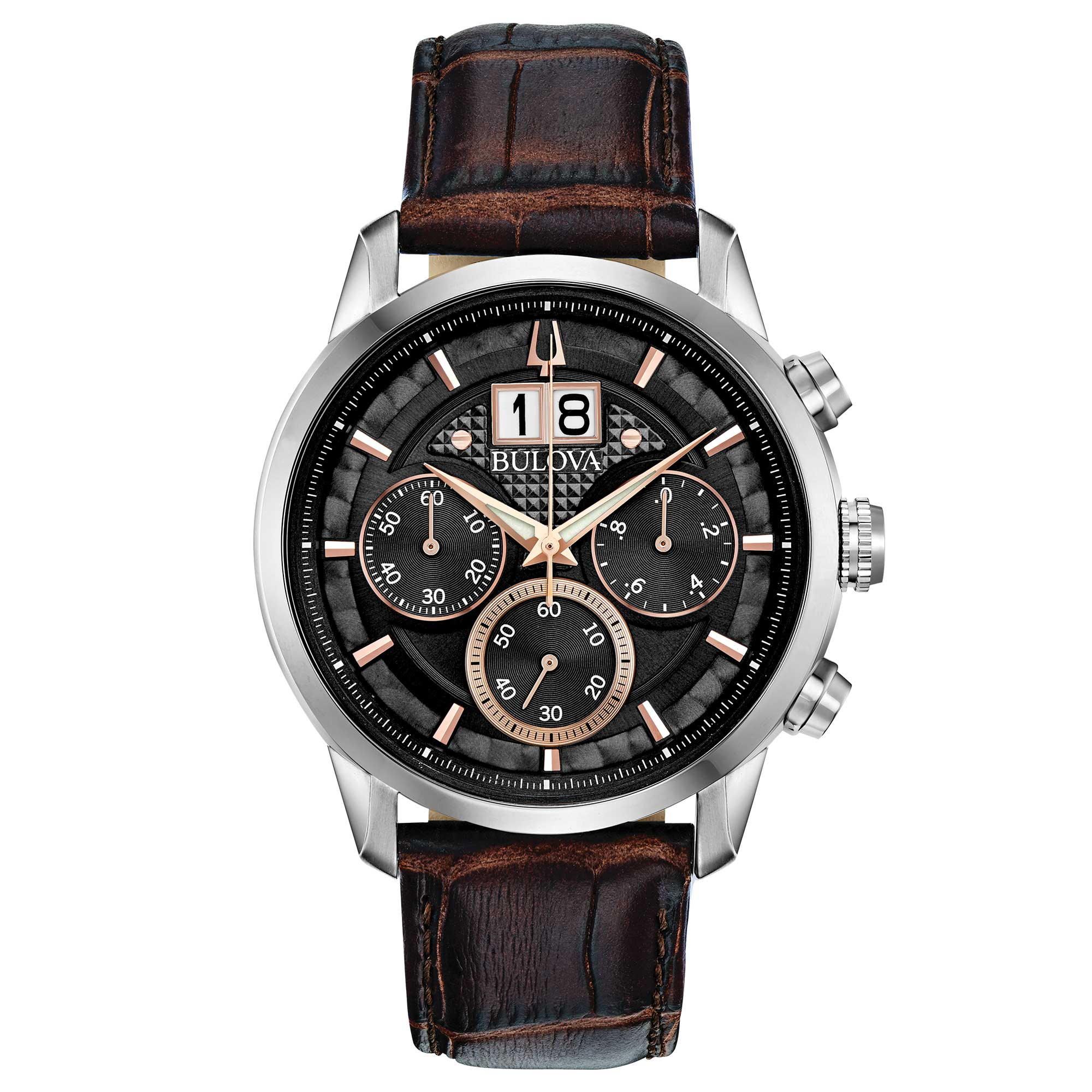 Reloj Bulova Sutton Big Date - 96B311