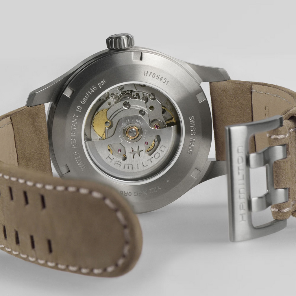 Relógio Hamilton Khaki Field Titanium Auto 42mm - H70545540