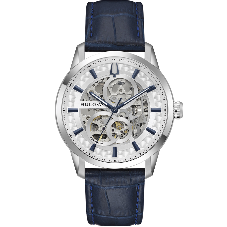 Reloj Bulova Sutton Skeleton Automatic - 96A330