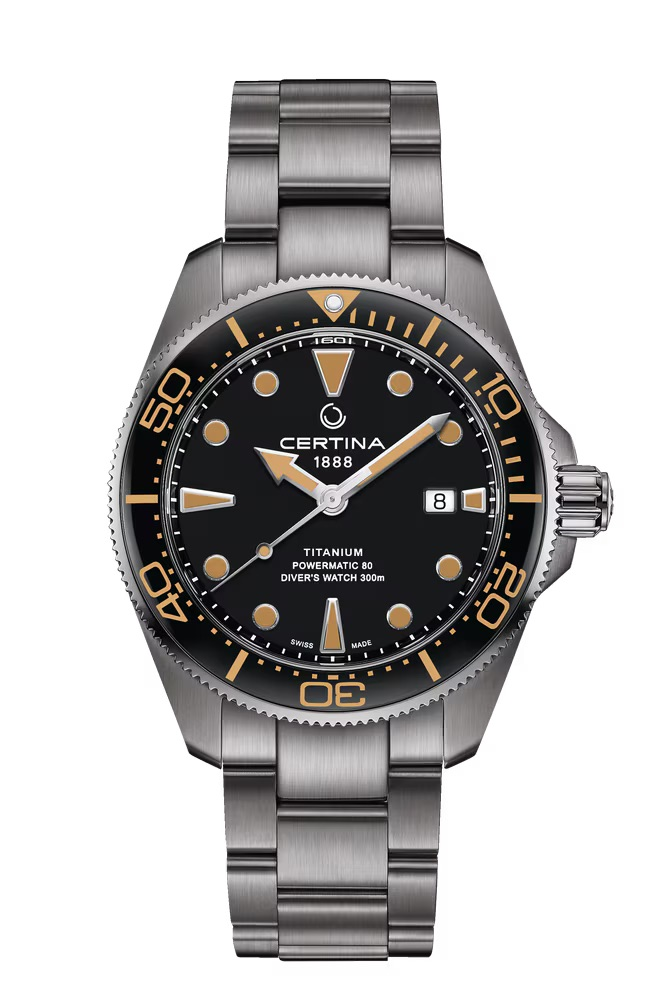 Relógio Certina DS Action Diver 43 mm Powermatic 80 - C032.607.44.051.00