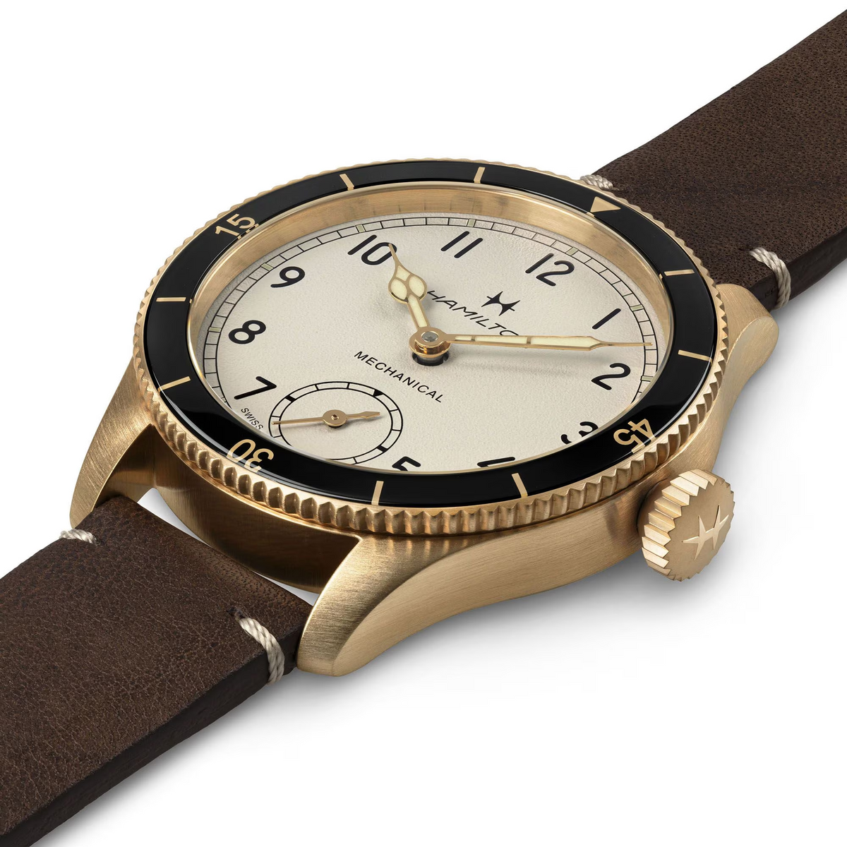 Relógio Hamilton Khaki Aviation Pilot Pioneer Mecanico 43mm - H76709510