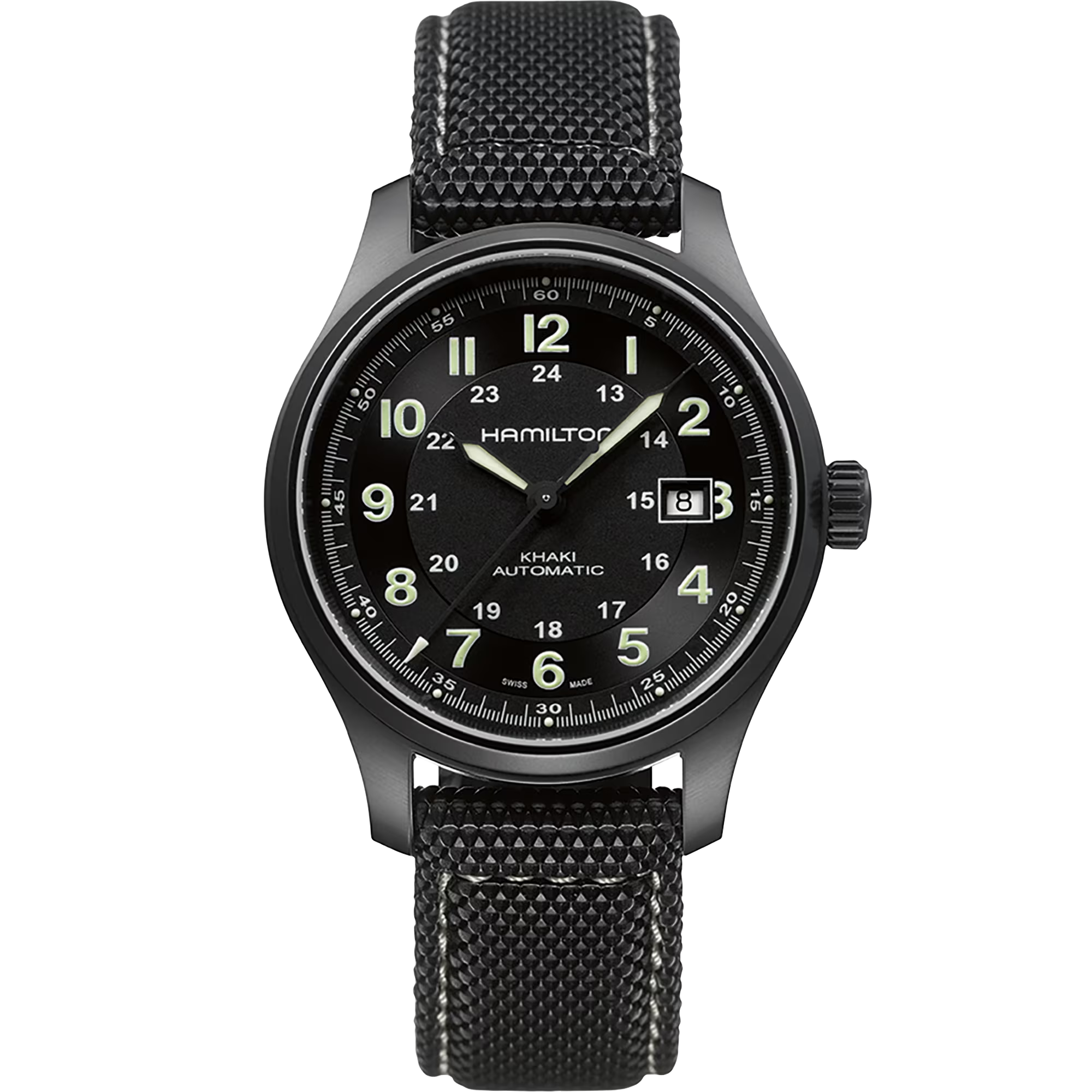 Relógio Hamilton Khaki Field Titanium Auto 42mm - H70575733