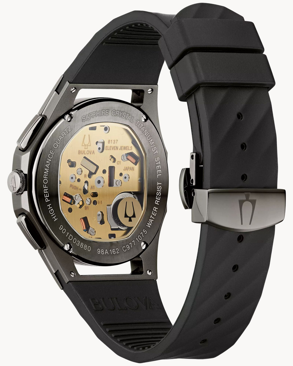Bulova Curv Chronograph Watch - 98A162