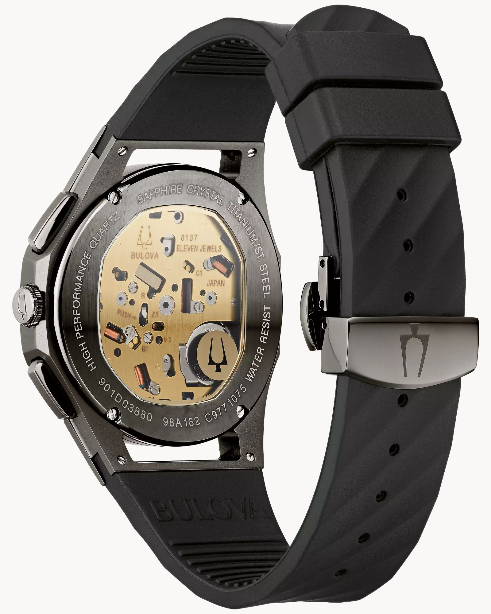 Bulova Curv Chronograph Watch - 98A162