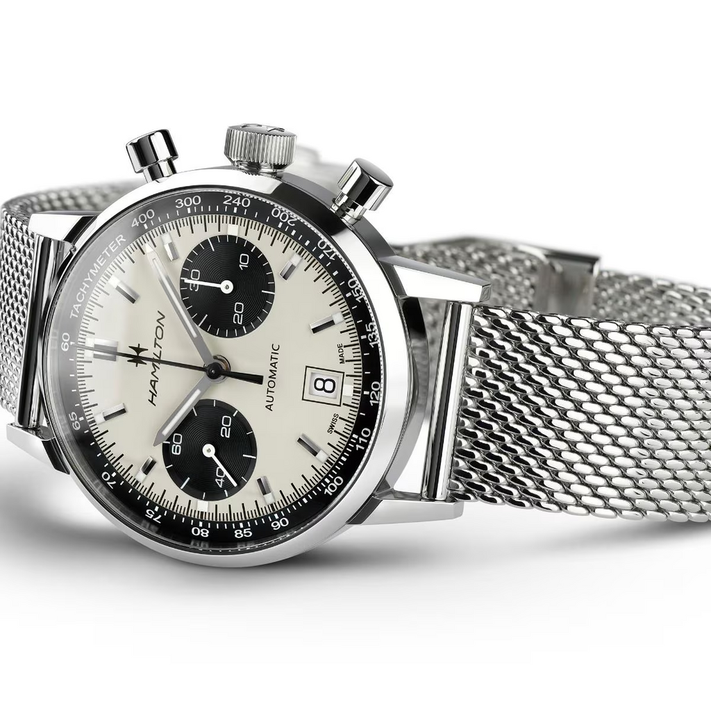 Relógio Hamilton American Classic Intra-Matic Automatico Chrono 40mm - H38416111