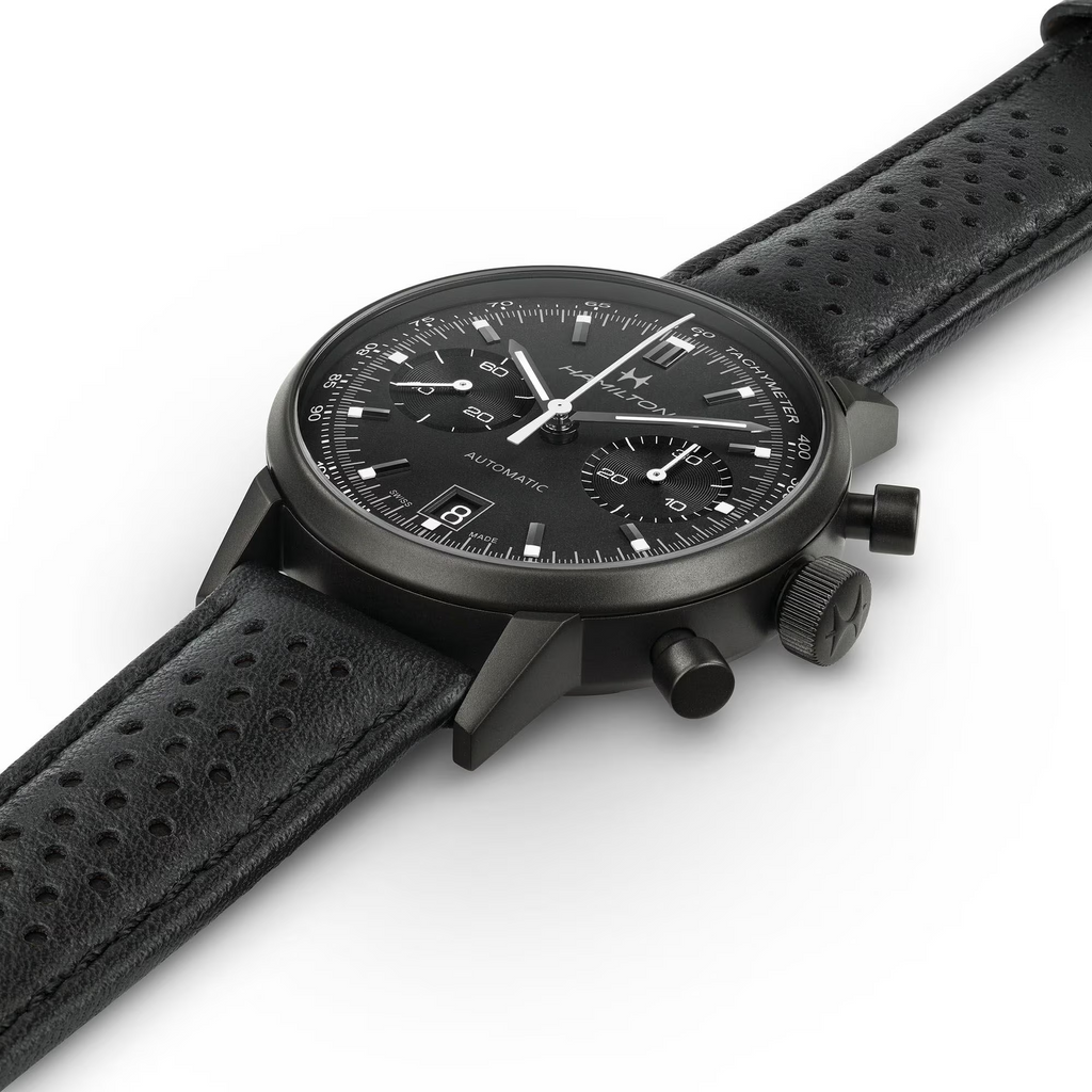 Relógio Hamilton American Classic Intra-Matic Automatico Chrono 40mm - H38446730