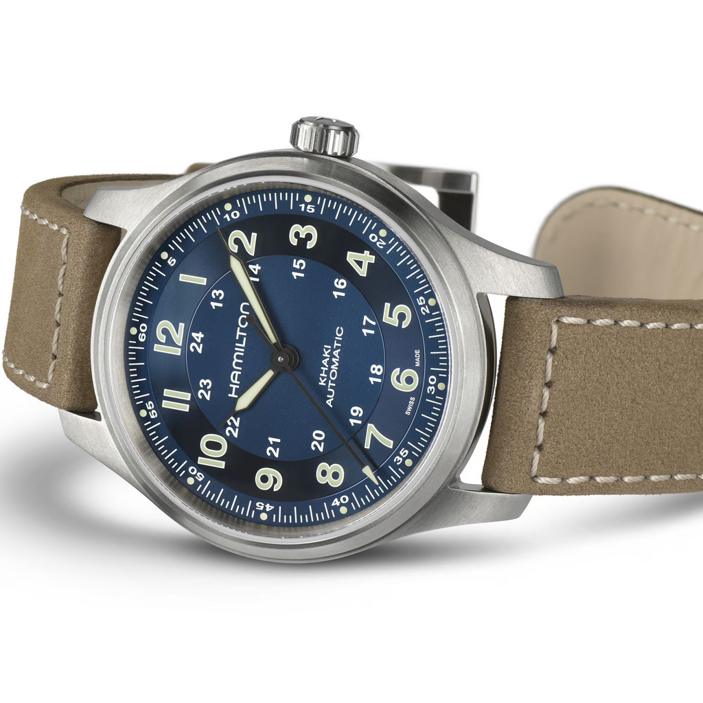 Relógio Hamilton Khaki Field Titanium Auto 42mm - H70545540