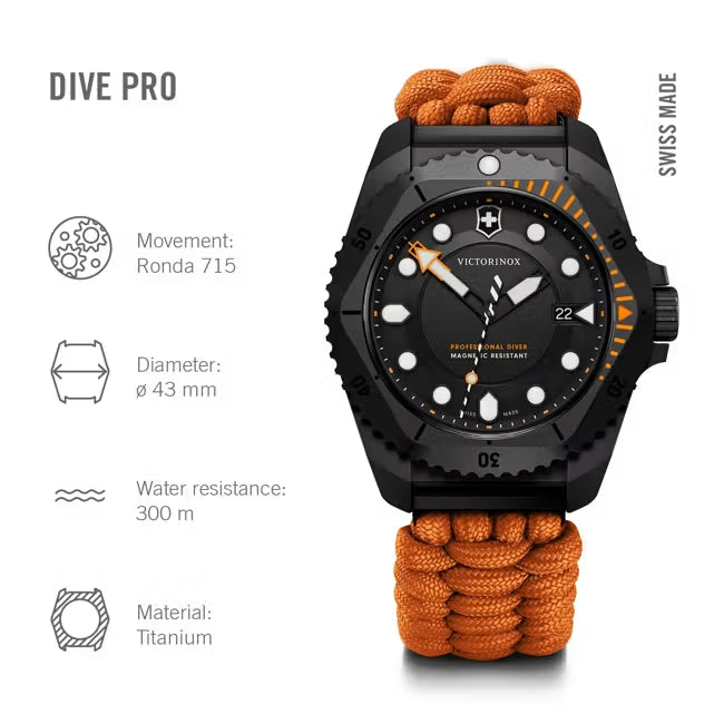 Relógio Victorinox Dive Pro Quartz - V242069.1