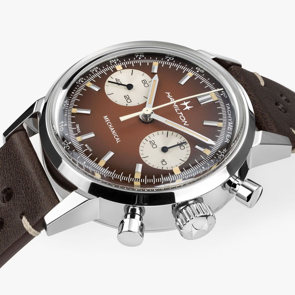 Relógio Hamilton American Classic Intra-matic Chronograph H 40mm - H38429591