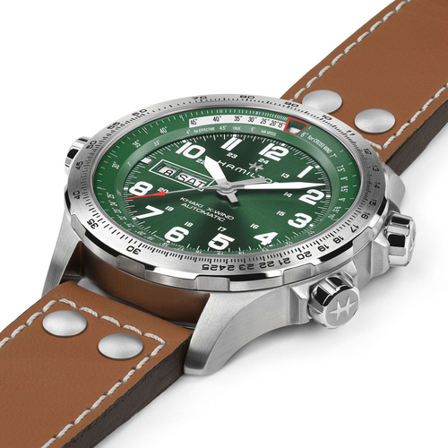 Relógio Hamilton Khaki Aviation X-Wind Day Date Automatico 45mm - H77735560