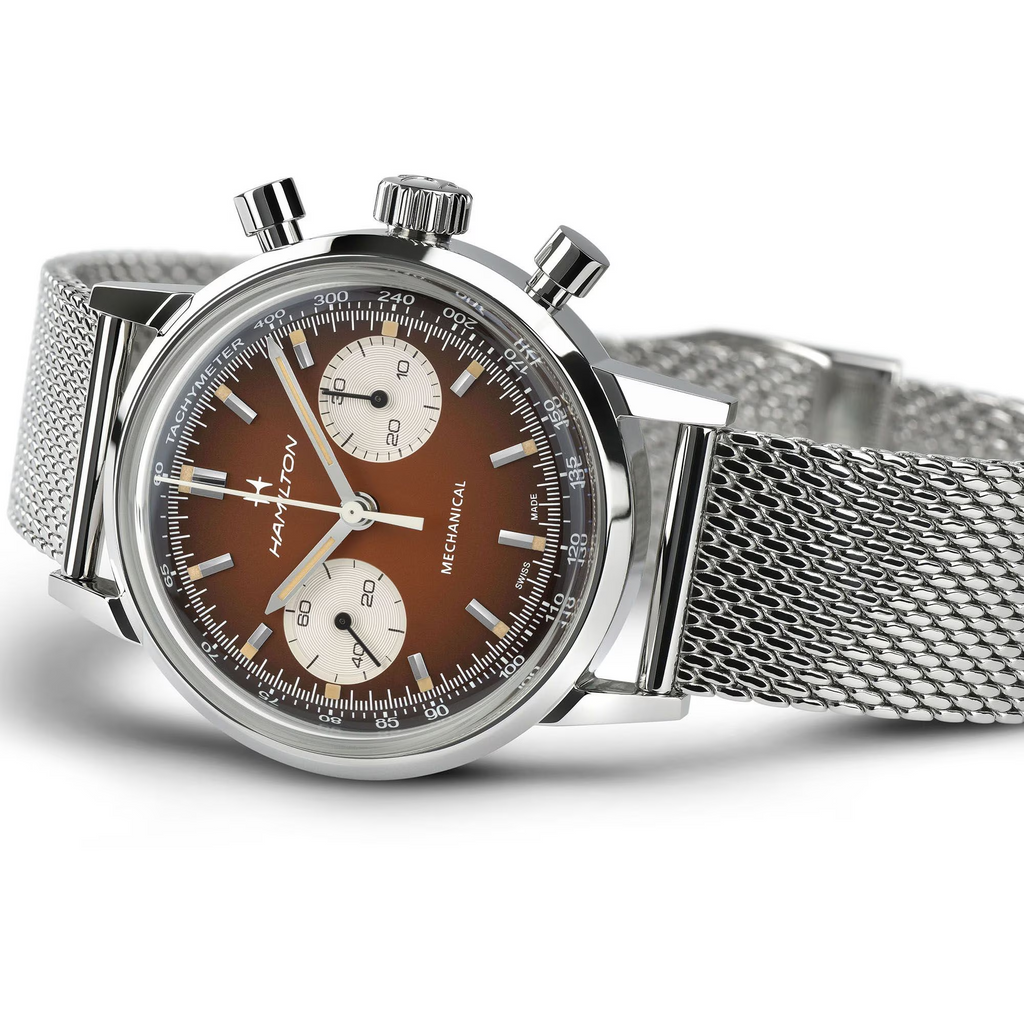 Relógio Hamilton American Classic Intra-matic Chronograph H 40mm - H38429591