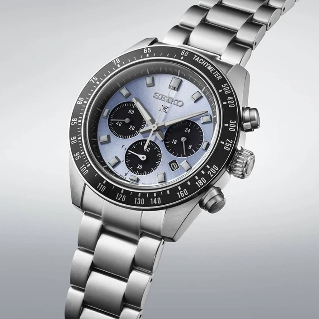 Relógio Seiko Prospex Speedtimer - SSC935P1 Cronógrafo Solar Azul