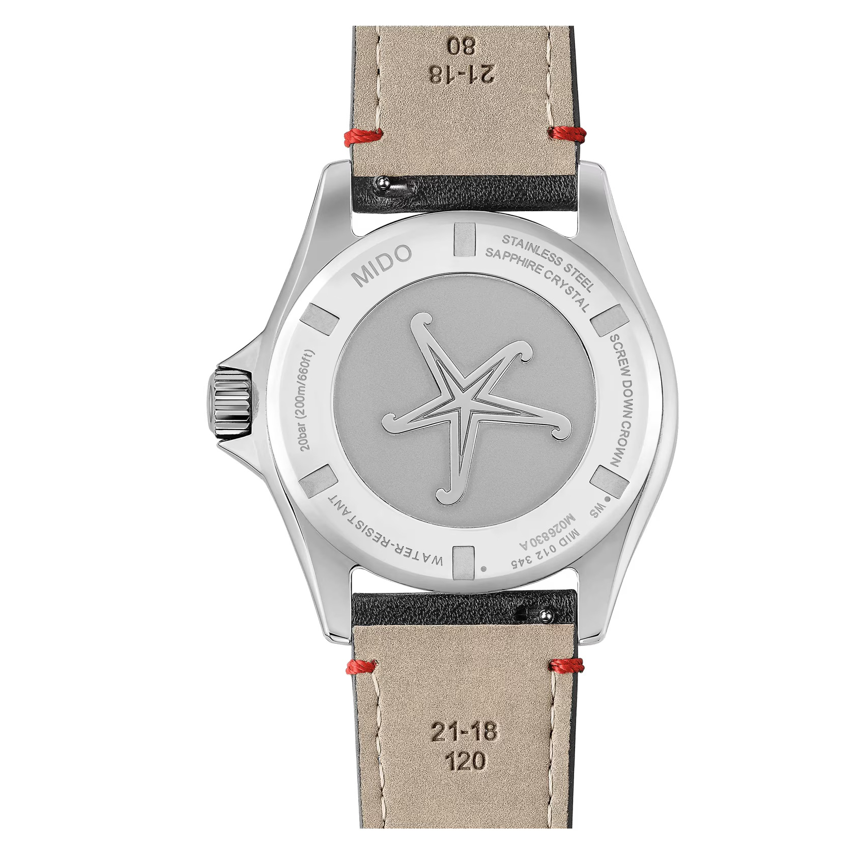 Relógio Mido Ocean Star Worldtimer - M026.830.16.030.00