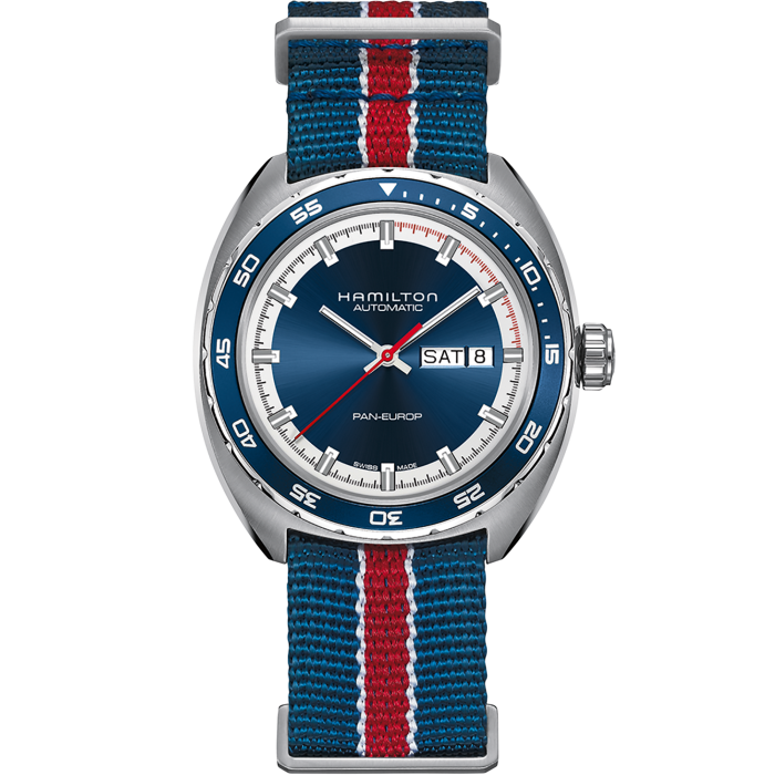 Relógio Hamilton American Classic Pan Europ Day Date Auto 42mm - H35405741