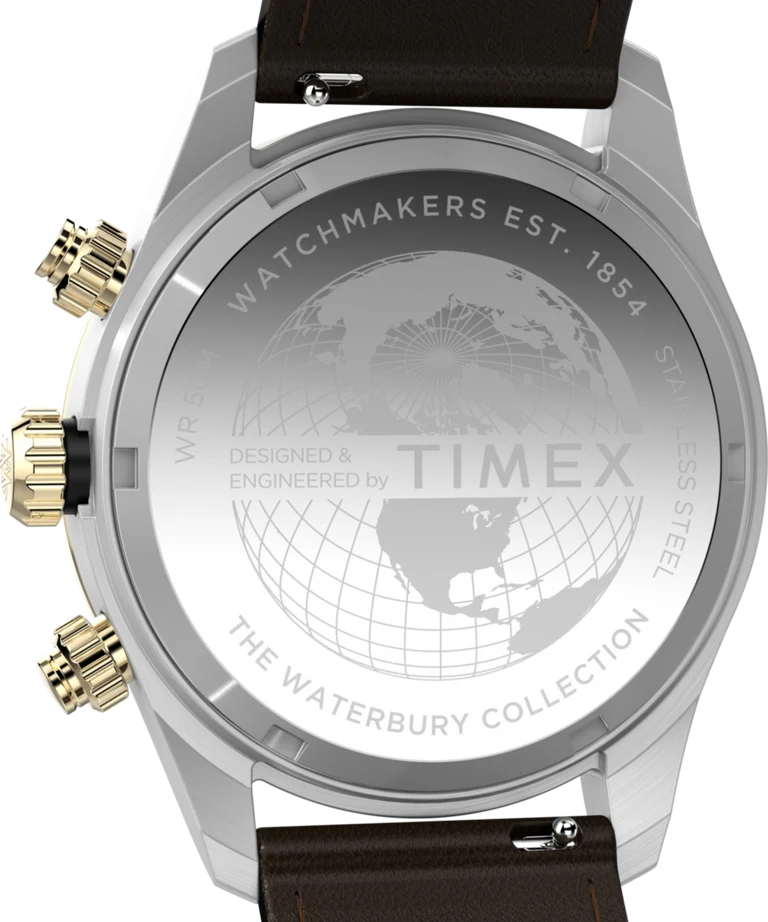 Relógio Timex Waterbury Heritage Chronograph 39mm - TW2Y24100