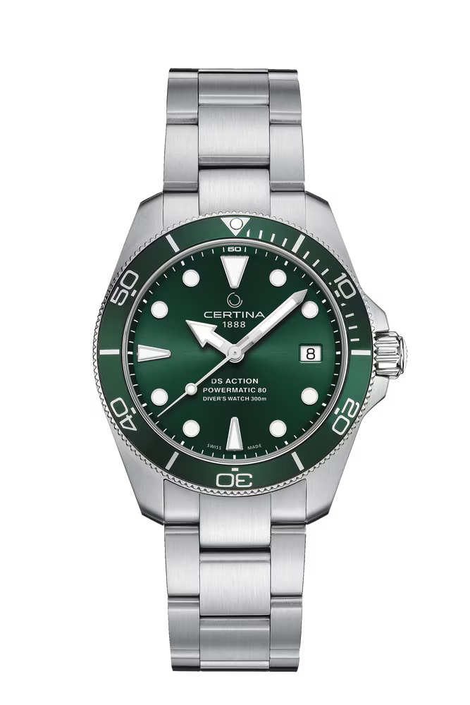 Relógio Certina DS Action Diver 38 mm Powermatic 80 - C032.807.11.091.00