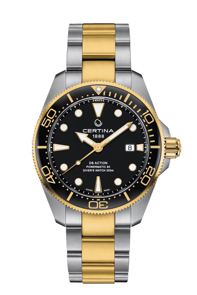 Relógio Certina DS Action Diver 43 mm Powermatic 80 - C032.607.22.051.00