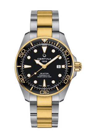 Relógio Certina DS Action Diver 43 mm Powermatic 80 - C032.607.22.051.00