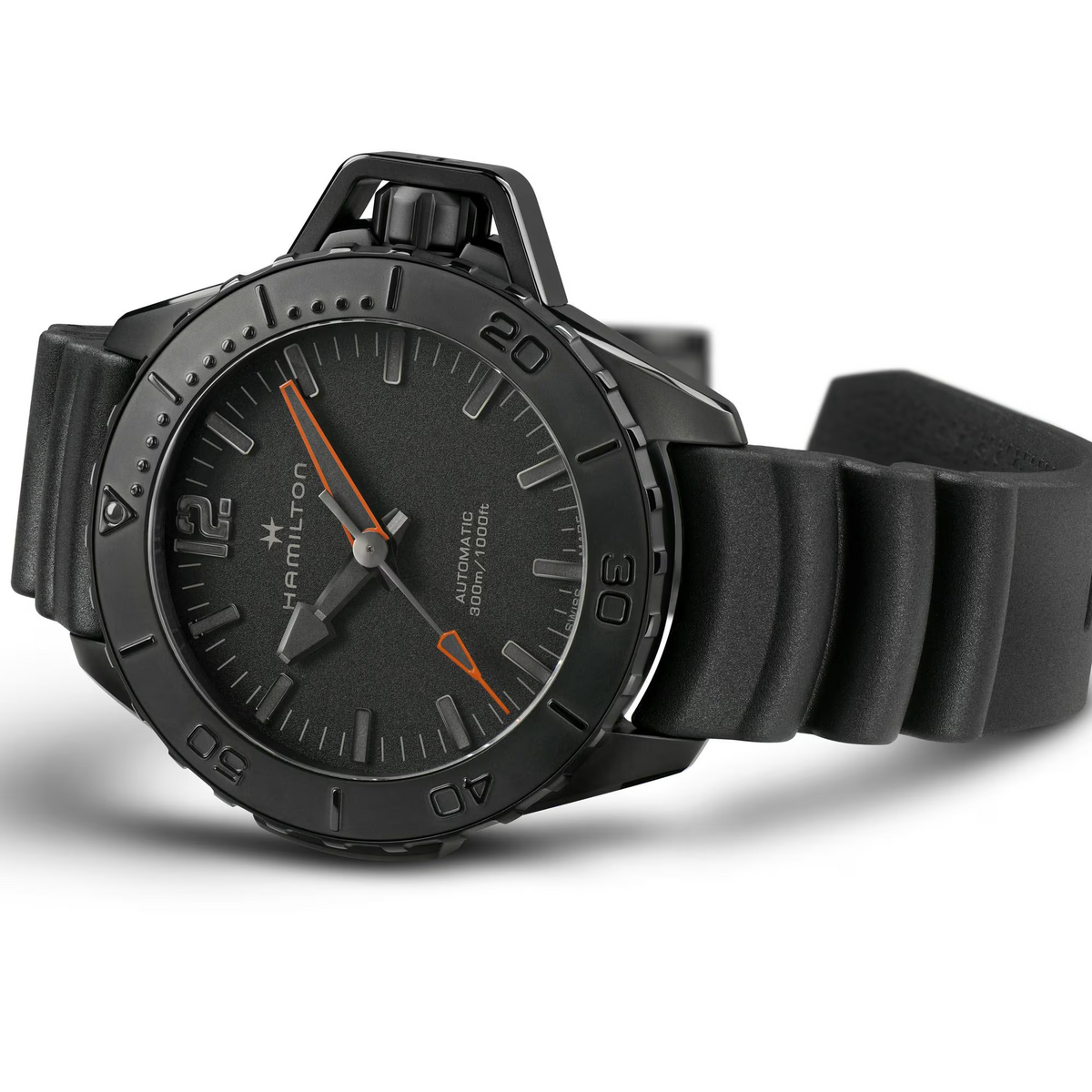 Relógio Hamilton Khaki Navy Frogman Auto 46mm - H77845330