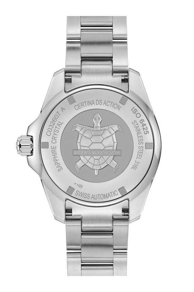 Relógio Certina DS Action Diver 43 mm Powermatic 80 - C032.607.11.041.00