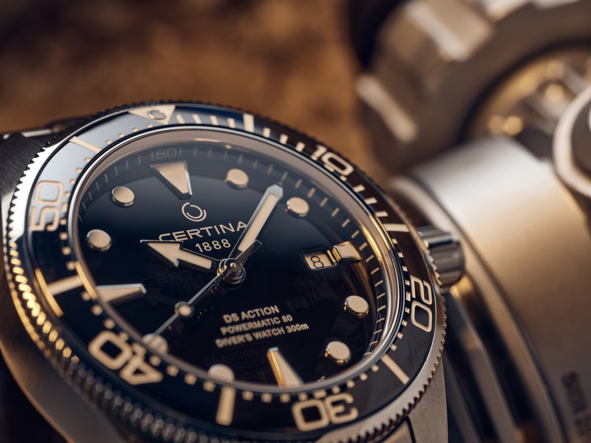 Relógio Certina DS Action Diver 43 mm Powermatic 80 - C032.607.11.051.00