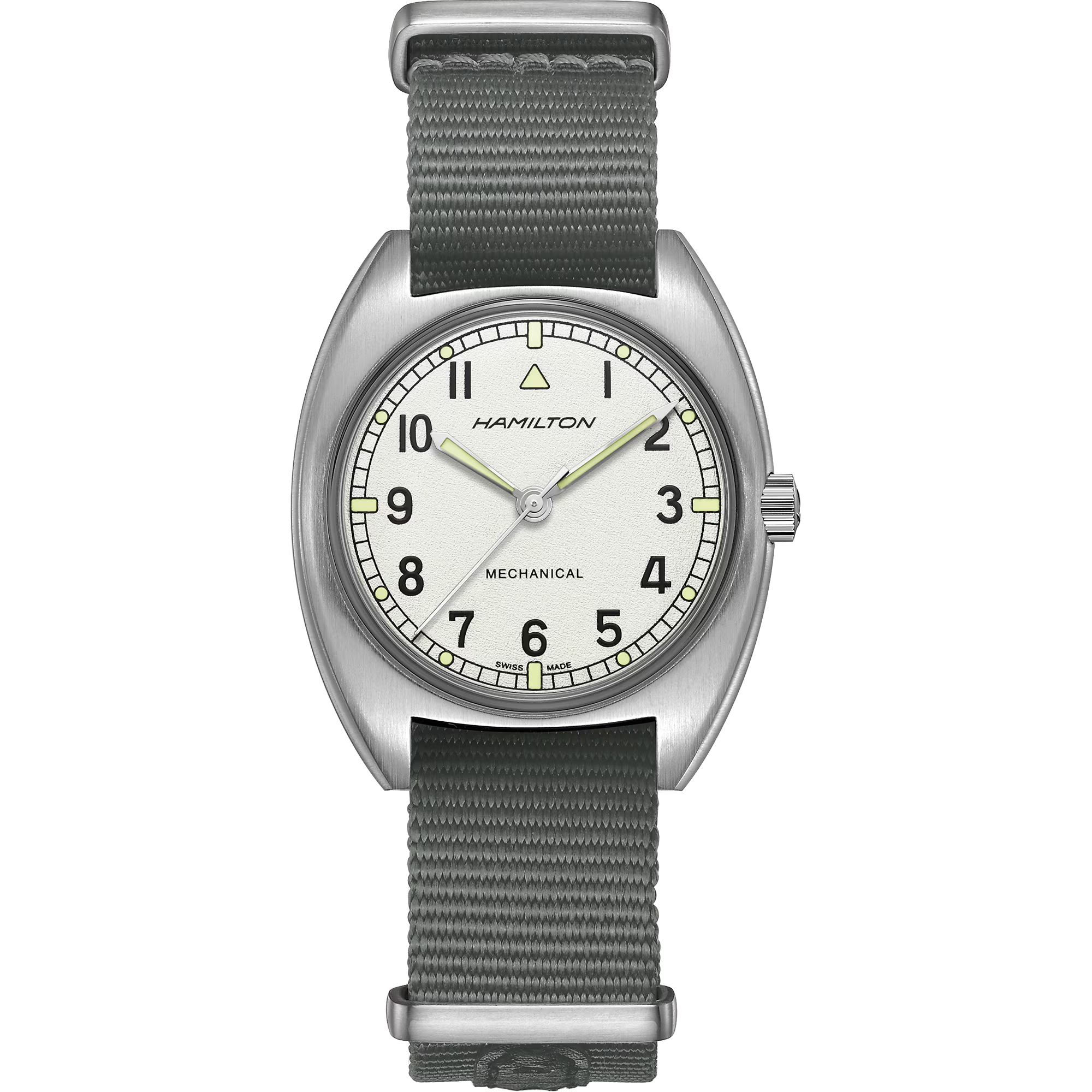 Relógio Hamilton Khaki Aviation Pilot Pioneer Mecanico 36mm x 33mm - H76419951