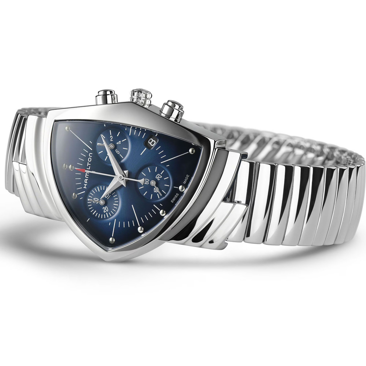 Relógio Hamilton Ventura Chrono Quartz 32mm x 50mm - H24432141