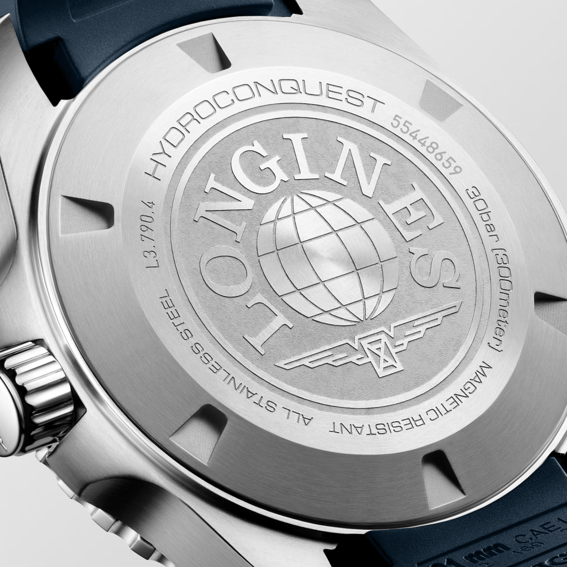 Longines Hydroconquest GMT Watch - L3.790.4.96.9
