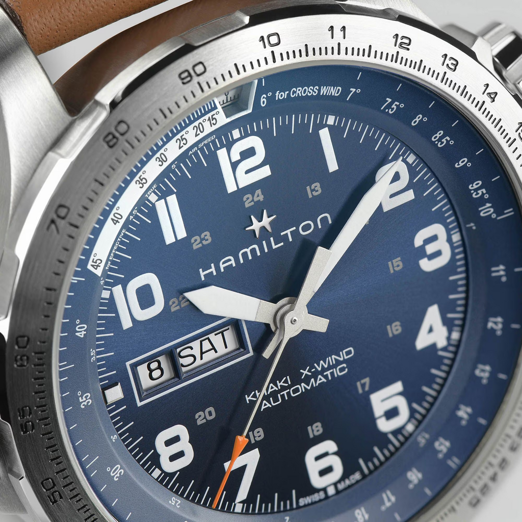 Relógio Hamilton Khaki Aviation X-Wind Day Date Automatico 45mm - H77765541