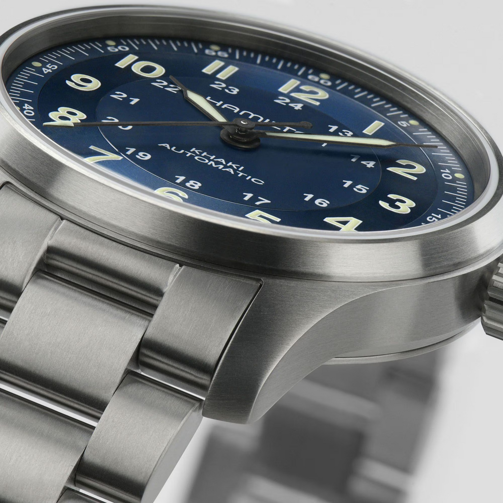 Relógio Hamilton Khaki Field Titanium Auto 42mm - H70545140