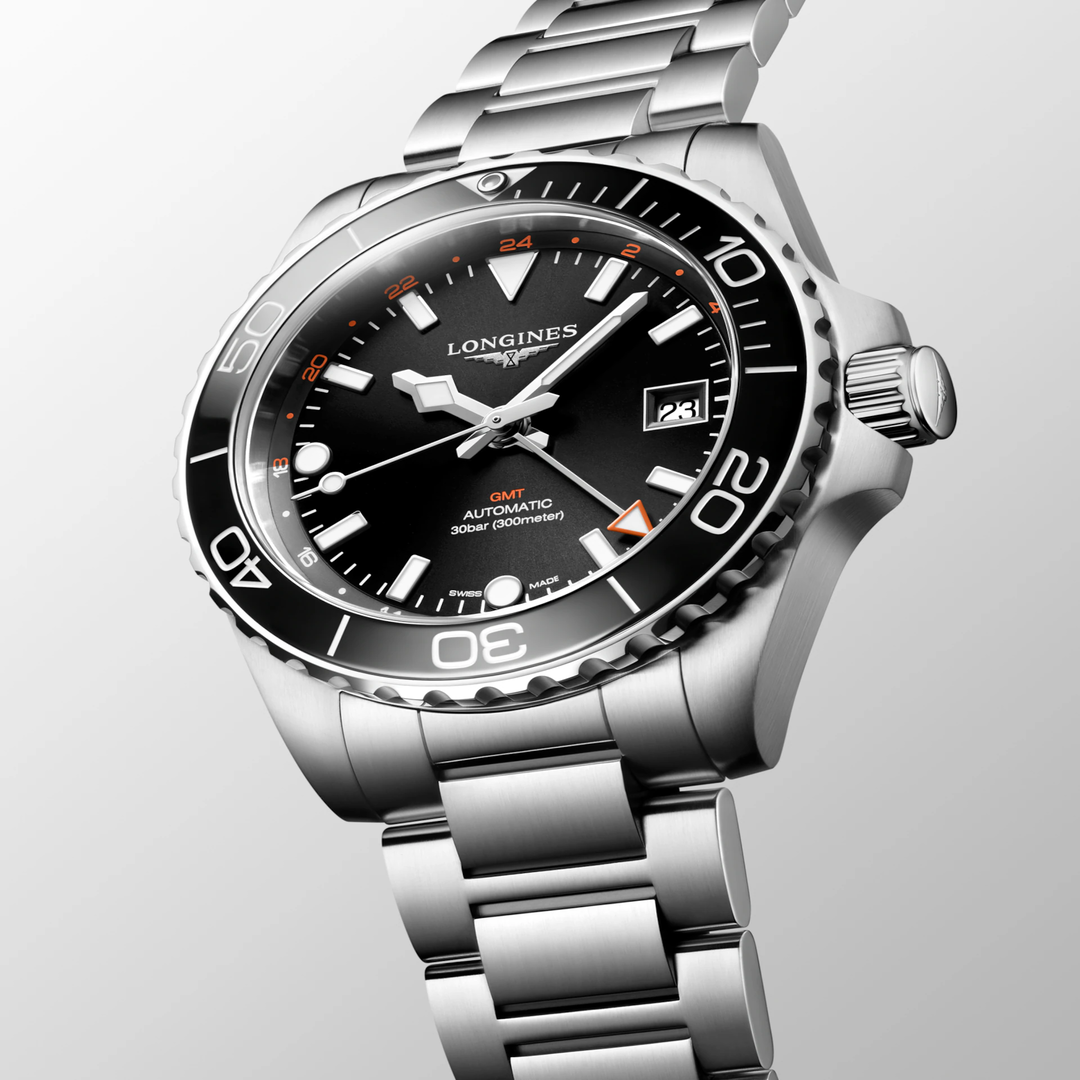 Relógio Longines Hydroconquest GMT - L3.790.4.56.6