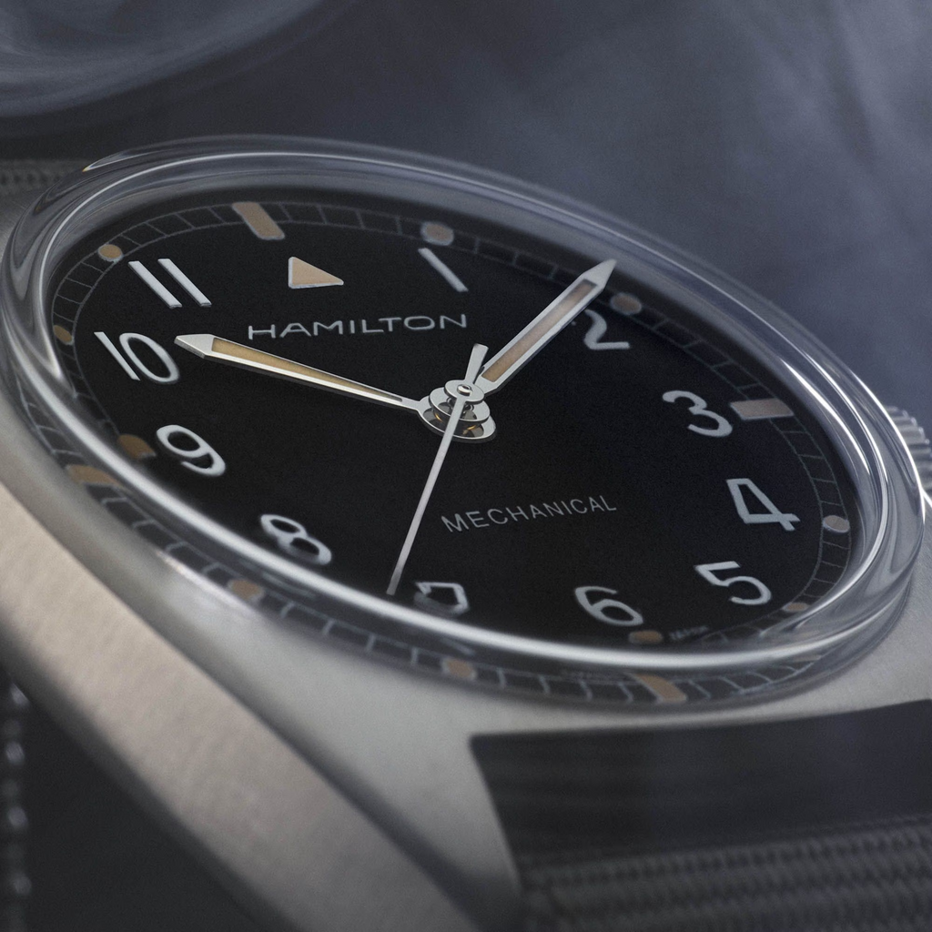 Relógio Hamilton Khaki Aviation Pilot Pioneer Mecanico 36mm x 33mm - H76419931
