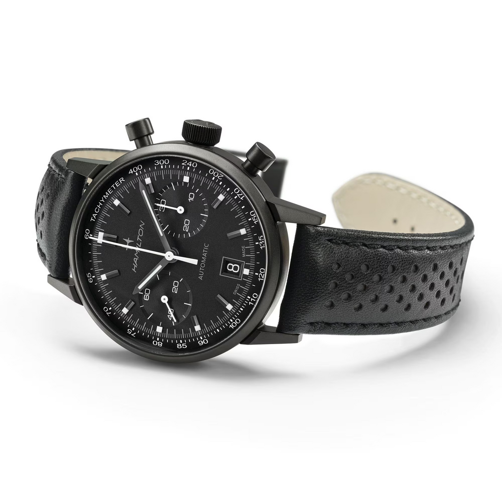 Relógio Hamilton American Classic Intra-Matic Automatico Chrono 40mm - H38446730