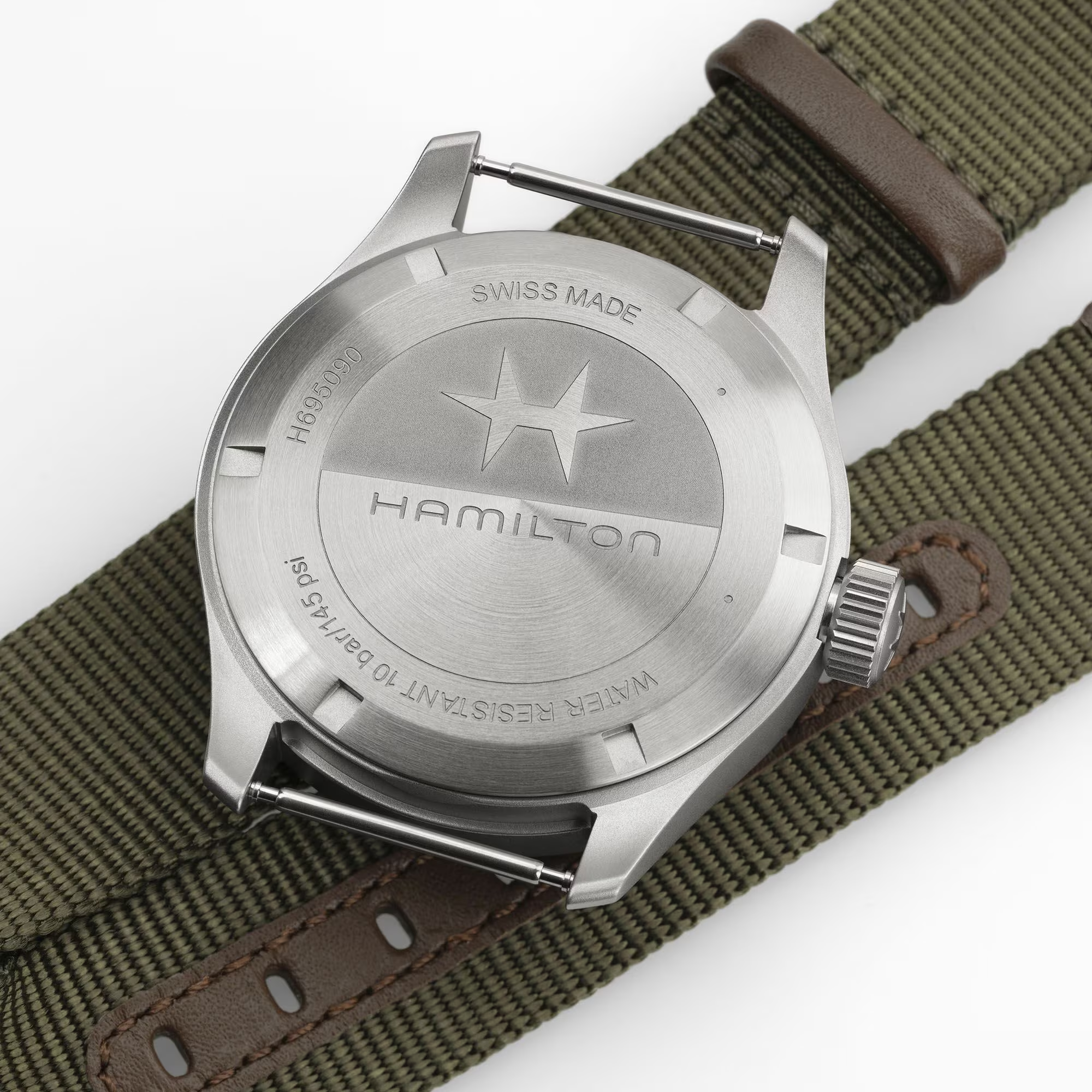 Relógio Hamilton Khaki Field Mechanical Power Reserve 40mm - H69509910