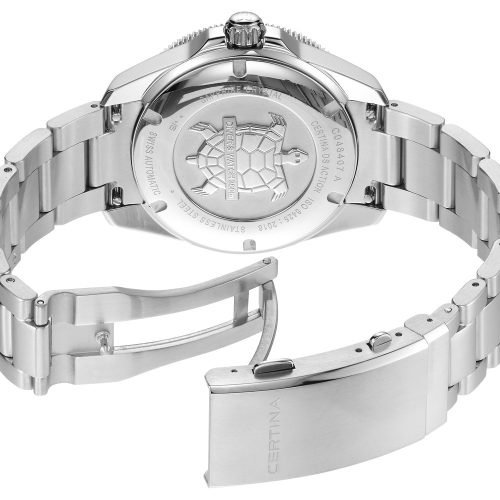 Certina DS Action Diver 40.5mm Powermatic 80 Watch - C048.407.11.051.01 Open box