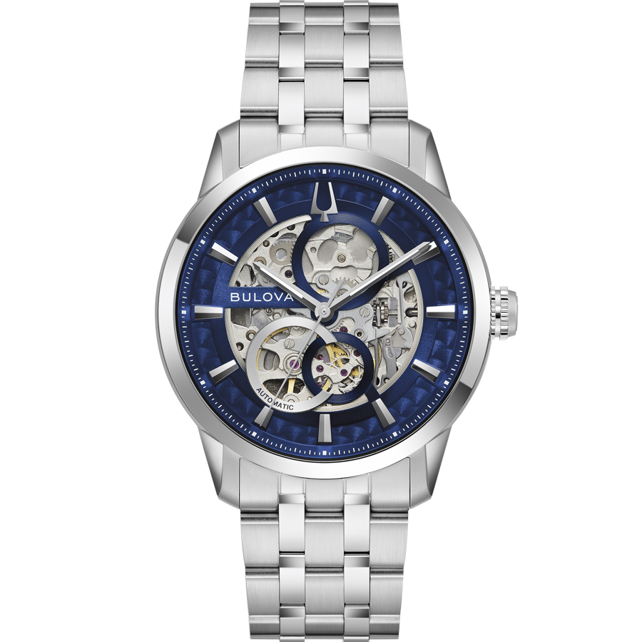 Relógio Bulova Sutton Skeleton Automatic - 96A331