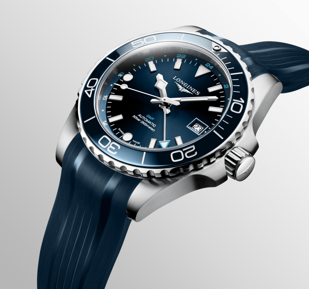 Longines HydroConquest GMT Watch - L3.890.4.96.9