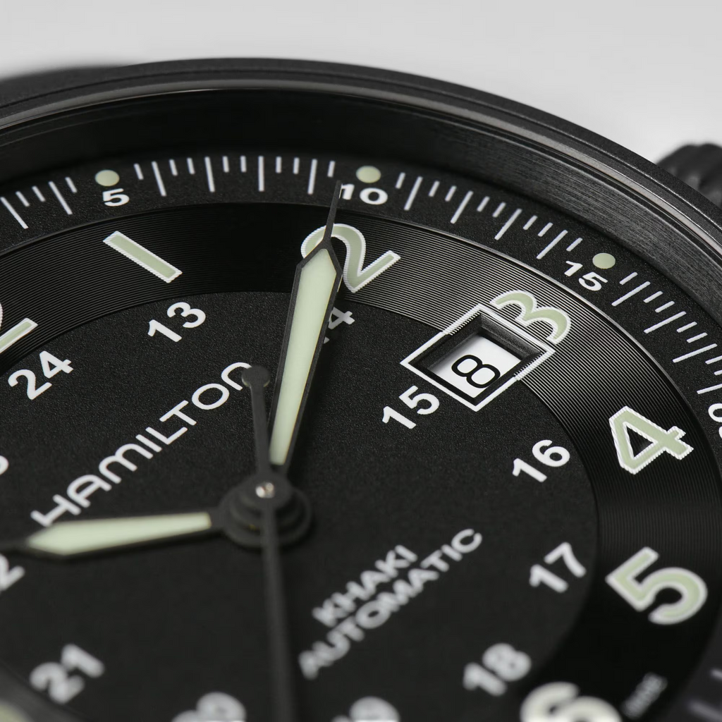 Relógio Hamilton Khaki Field Titanium Auto 42mm - H70575733