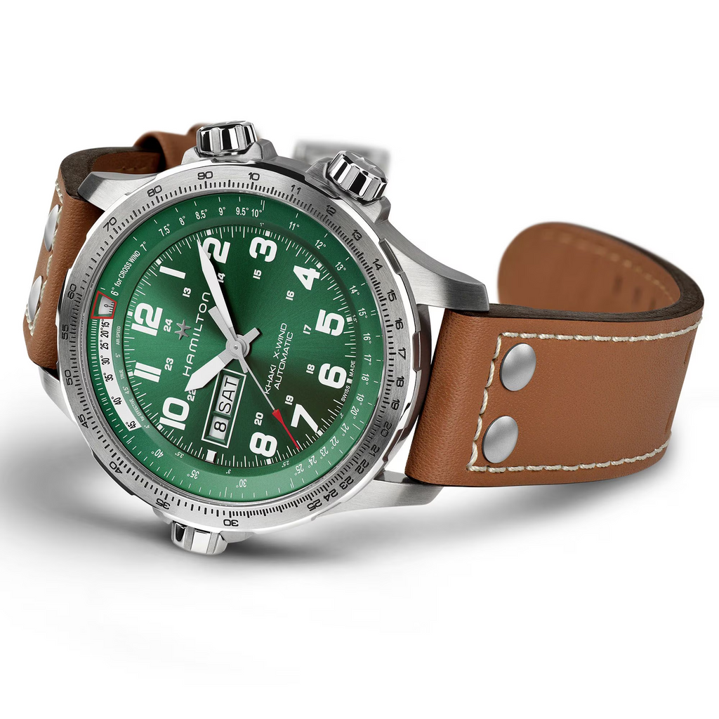 Relógio Hamilton Khaki Aviation X-Wind Day Date Automatico 45mm - H77735560