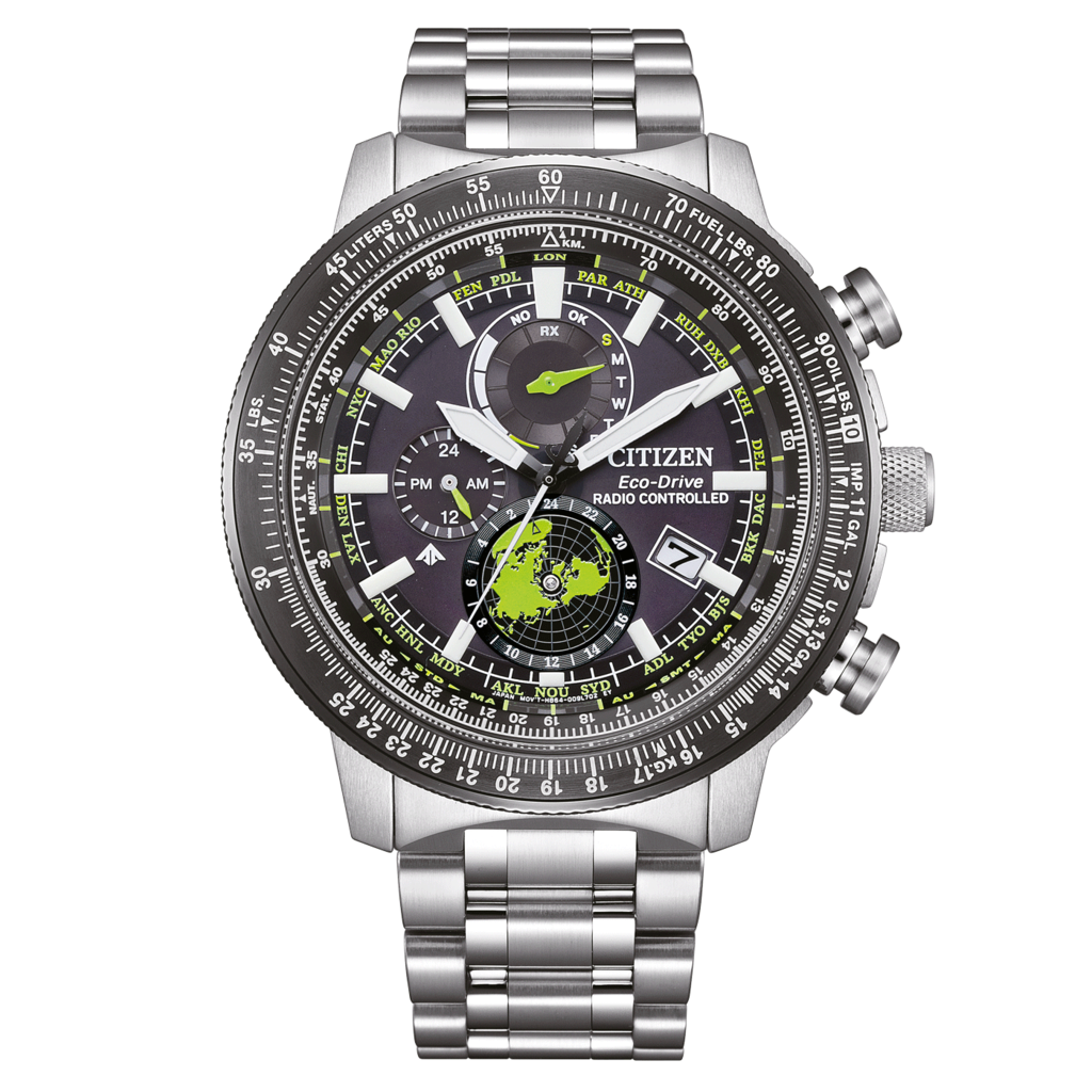 Citizen Promaster Eco-Drive Geo Trekk Radio-Controlled Watch - BY3006-53E