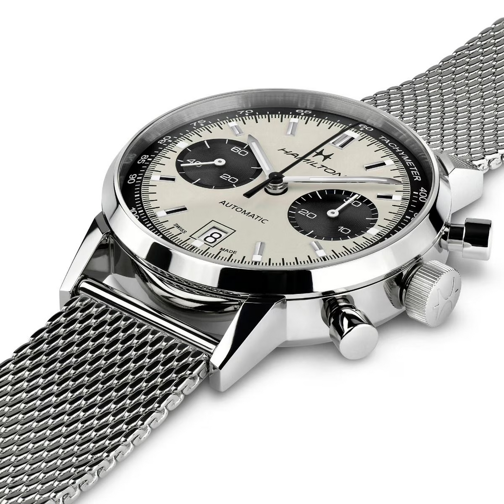 Relógio Hamilton American Classic Intra-Matic Automatico Chrono 40mm - H38416111