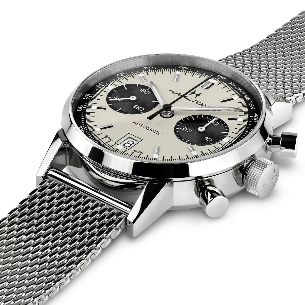 Relógio Hamilton American Classic Intra-Matic Automatico Chrono 40mm - H38416111