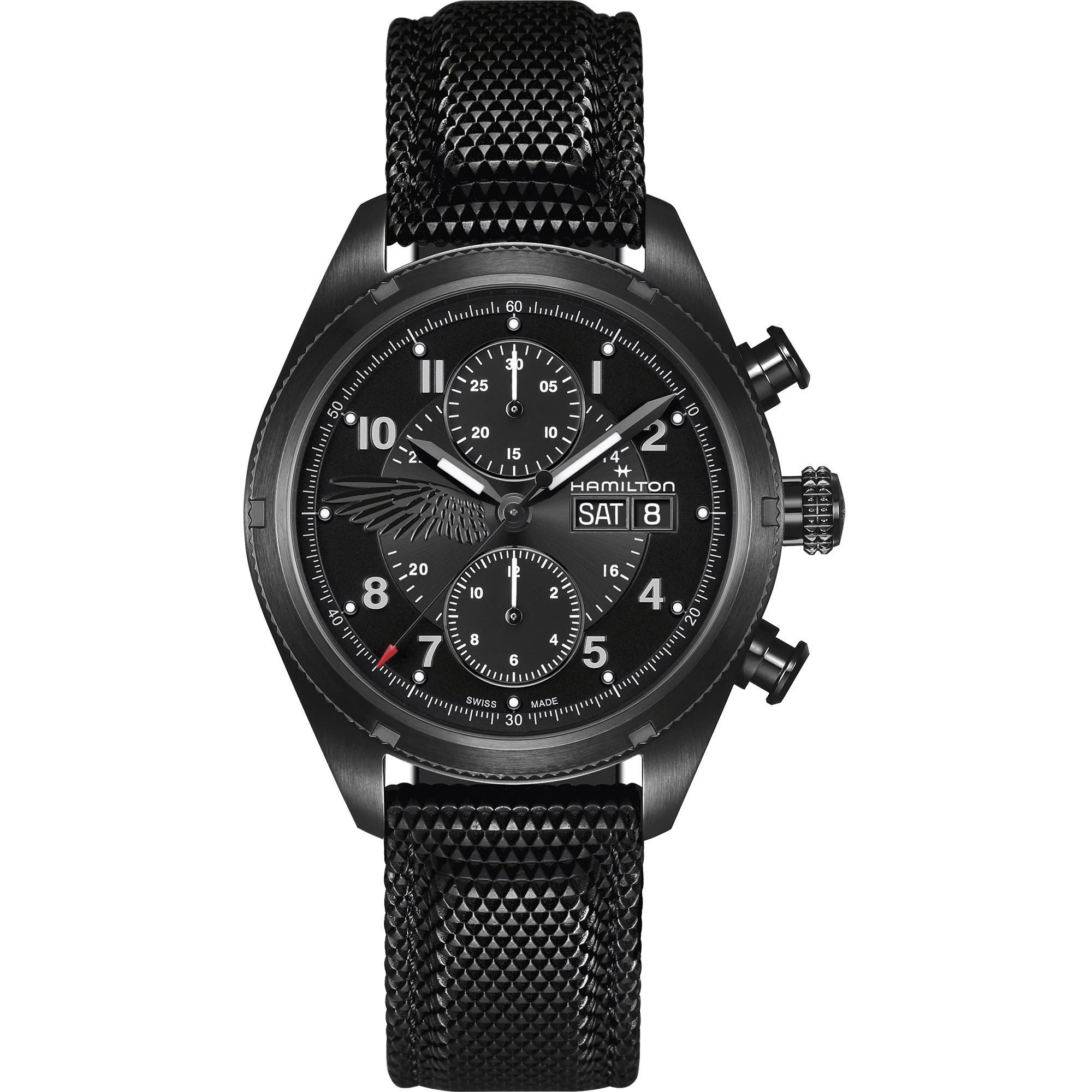 Relógio Hamilton Khaki Field Auto Chrono Resident Evil Requiem Limited Edition