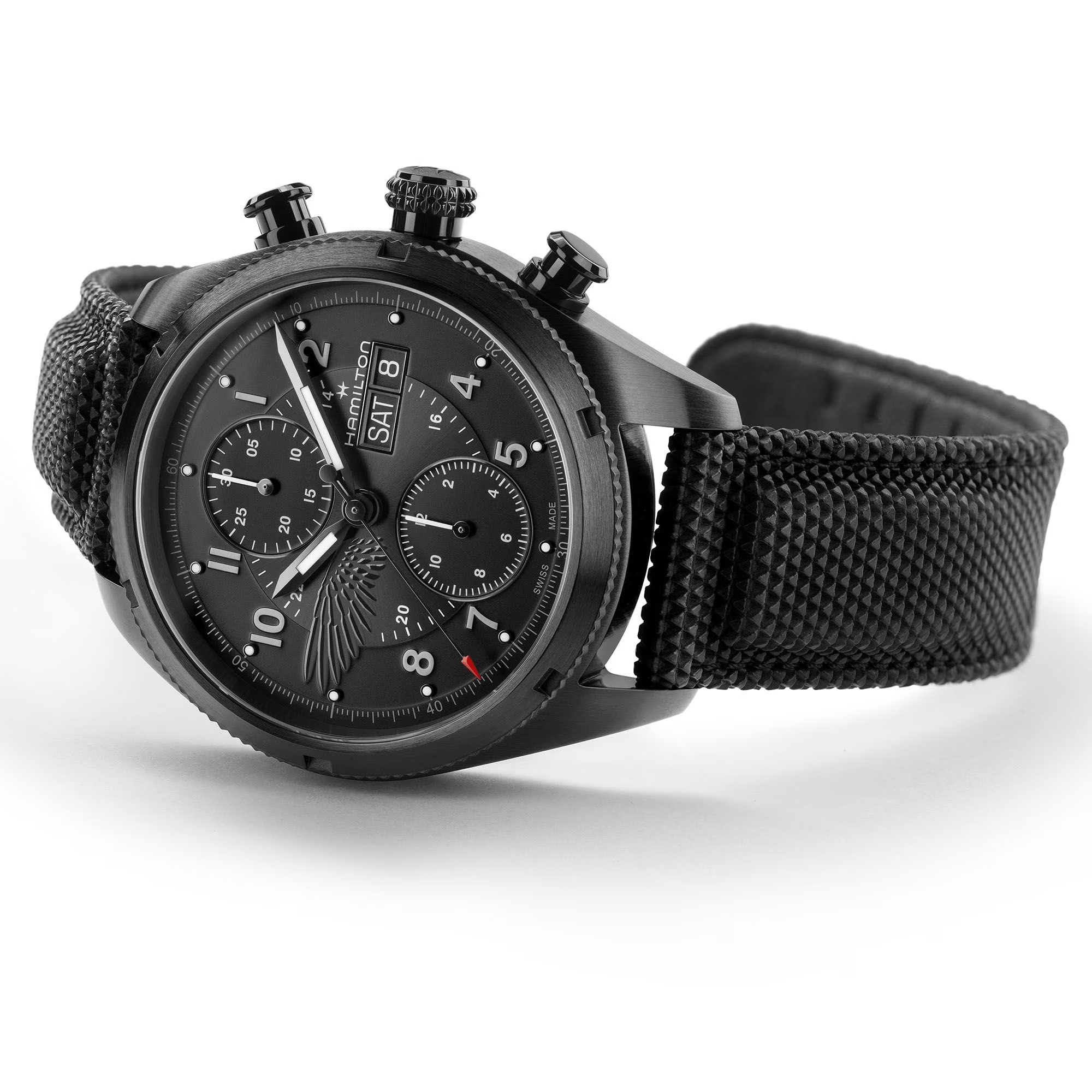 Relógio Hamilton Khaki Field Auto Chrono Resident Evil Requiem Limited Edition