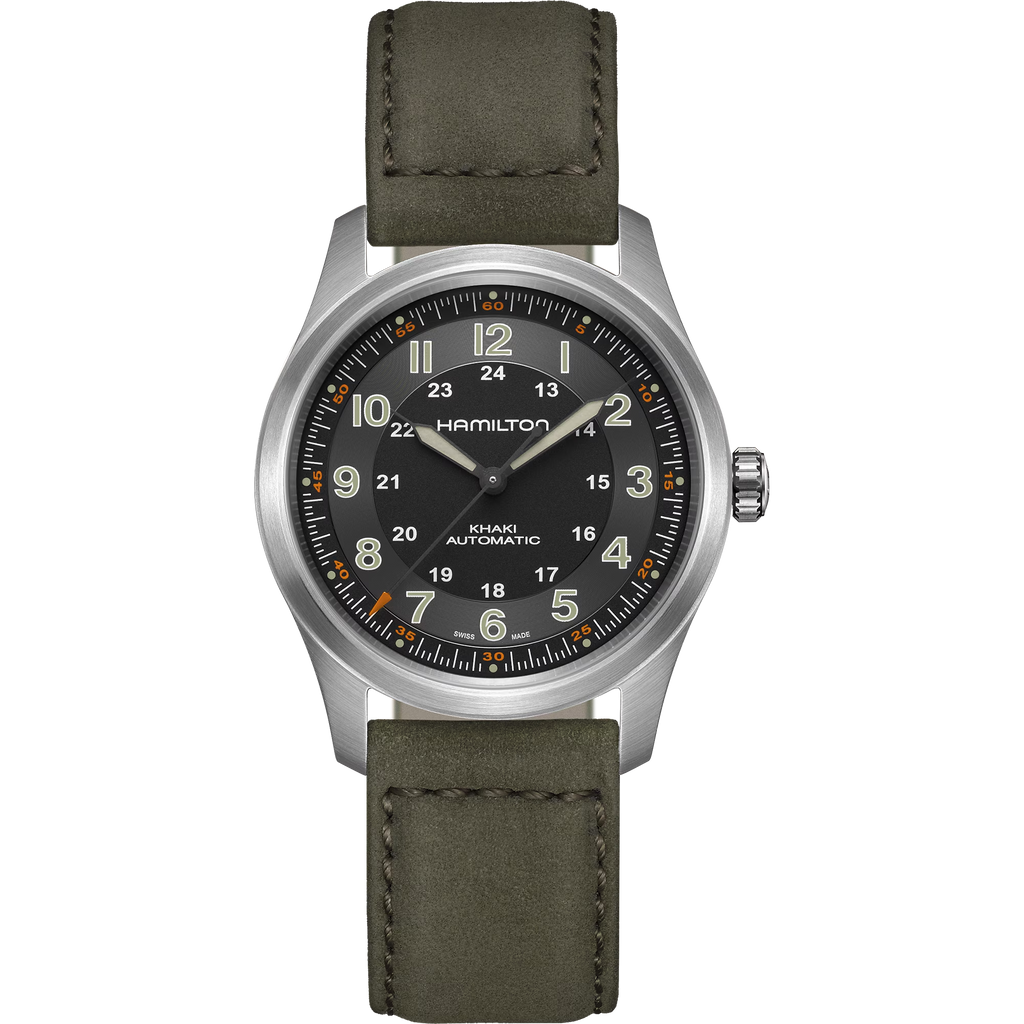 Relógio Hamilton Khaki Field Titanium Auto 38mm - H70205830