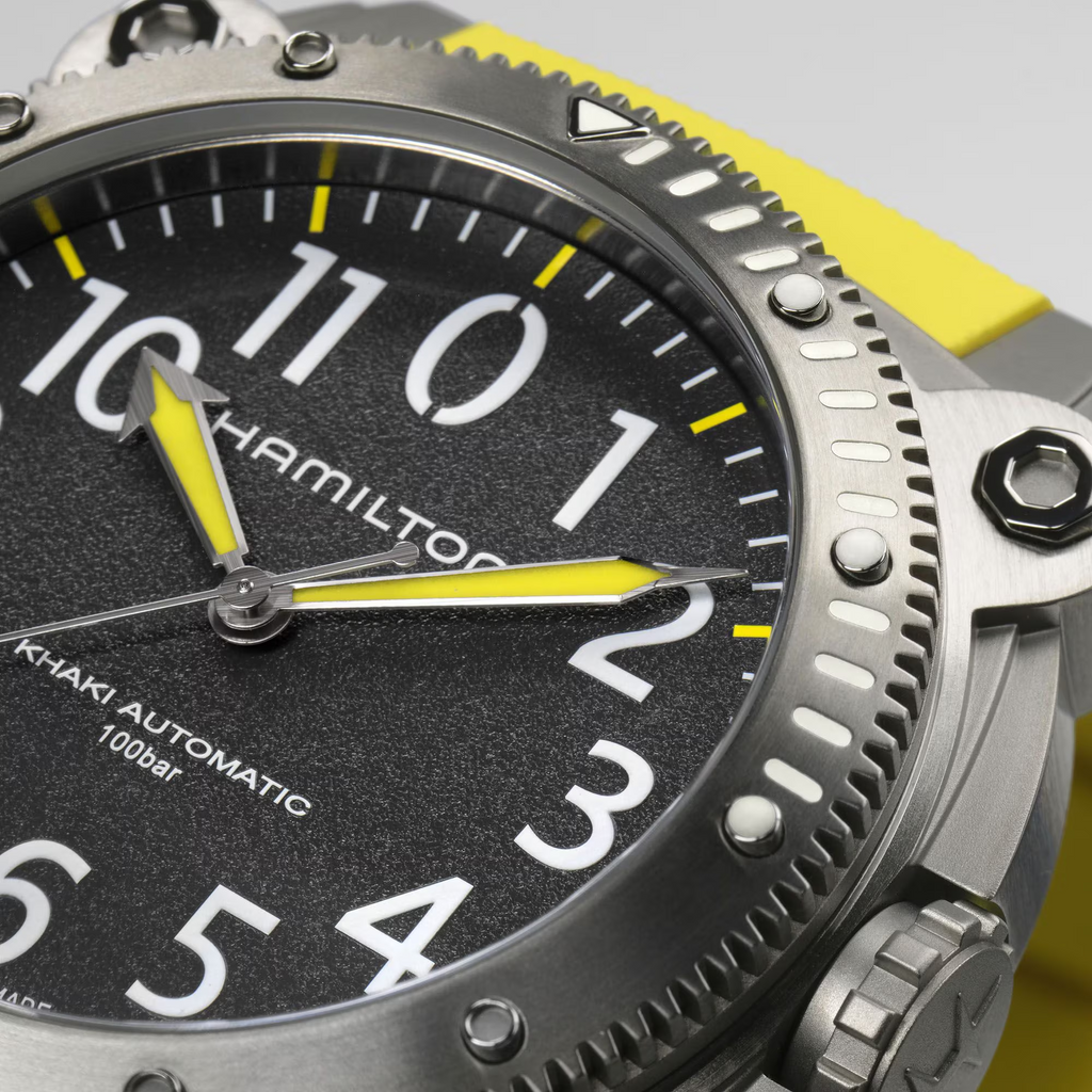 Relógio Hamilton Khaki Navy BeLOWZERO Auto Titanium 46mm - H78535380